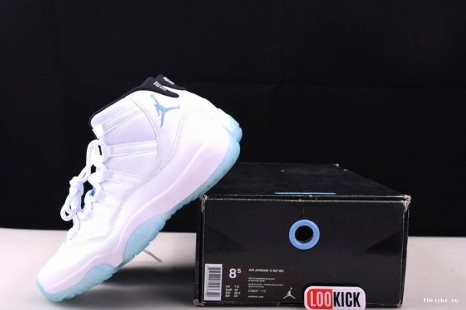 Rep TB Blue 378037-117 Retro 11 Air Legend (2014) Jordan 0728